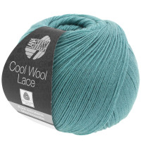Vorschau: Lana Grossa Cool Wool Lace 005 Minttürkis 50g Vorschau: Lana Grossa Cool Wool Lace 005 Minttürkis 50g