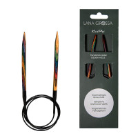 Lana Grossa Rundstricknadel Design-Holz Multicolor  Lana Grossa Rundstricknadel Design-Holz Multicolor