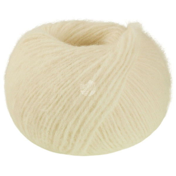 Lana Grossa Nebbia 015 Rohweiß 50g