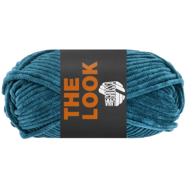 Lana Grossa The Look 028 Petrolblau 100g