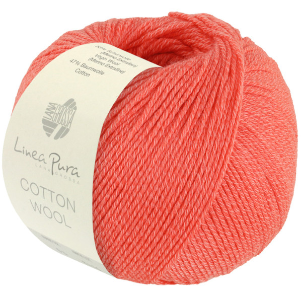 Lana Grossa Cotton Wool 021 Koralle 50g