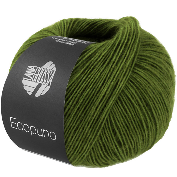 Lana Grossa Ecopuno 221 Grasgrün 50g