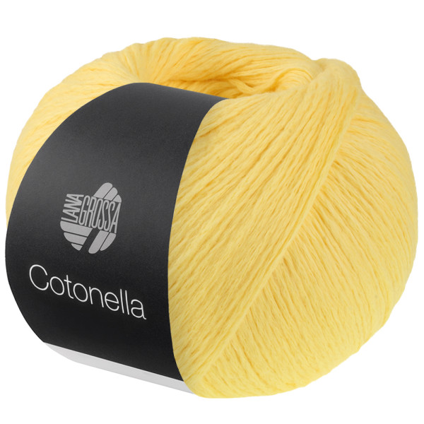 Lana Grossa Cotonella Uni 205 Gelb 50g