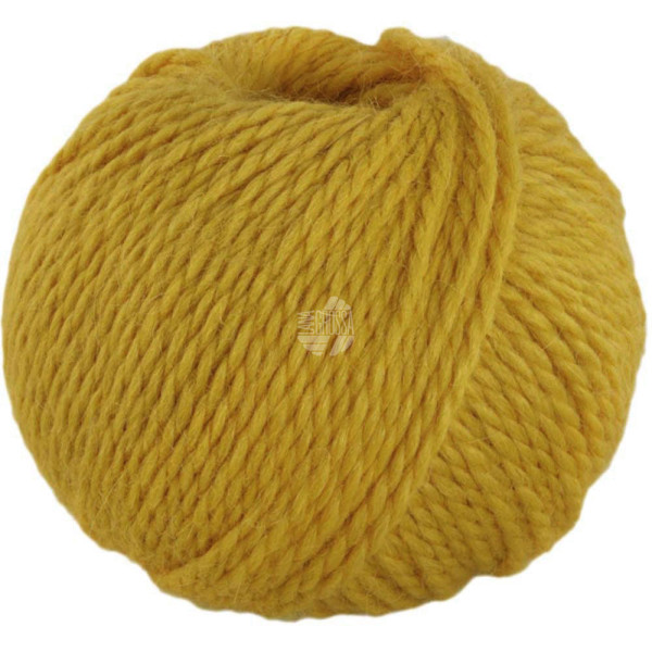 Lana Grossa Natural Lama Chunky 018 Goldgelb50g