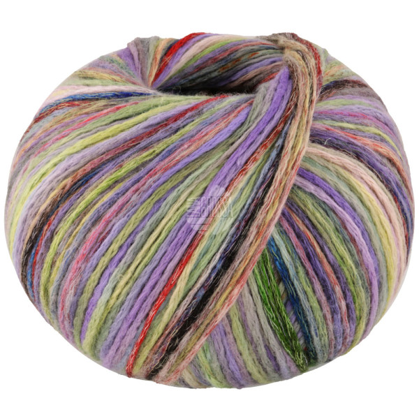 Lana Grossa Cotonella Multi 106 Lila/Orange/Gelb/Grün/Weiß bunt 100g