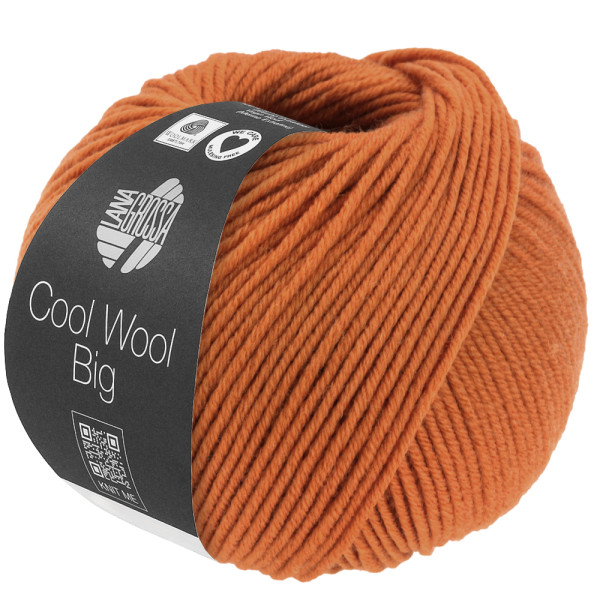 Lana Grossa Cool Wool Big 1036 Orangebraun 50g