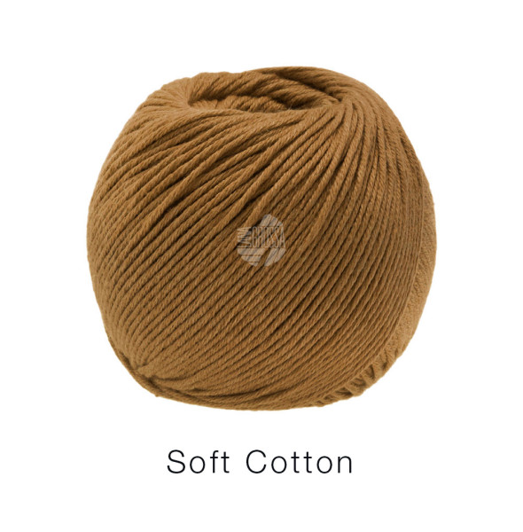 Lana Grossa Soft Cotton 033 Nussbraun 