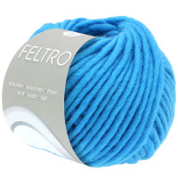 Lana Grossa Feltro 042 Türkisblau 50g Lana Grossa Feltro 042 Türkisblau 50g