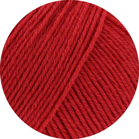 Lana Grossa Cotton Wool 016 Rot 50g