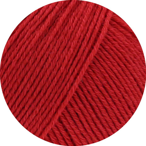 Lana Grossa Cotton Wool 016 Rot 50g