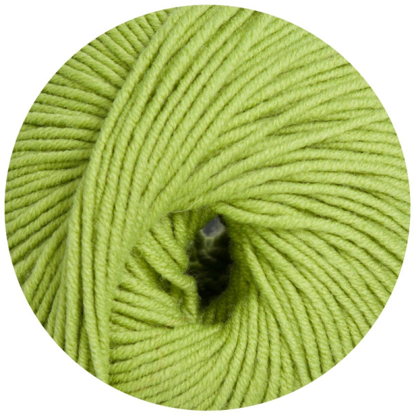 OnLine Supersocke 6-fach Merino Uni 5005 Maigrün