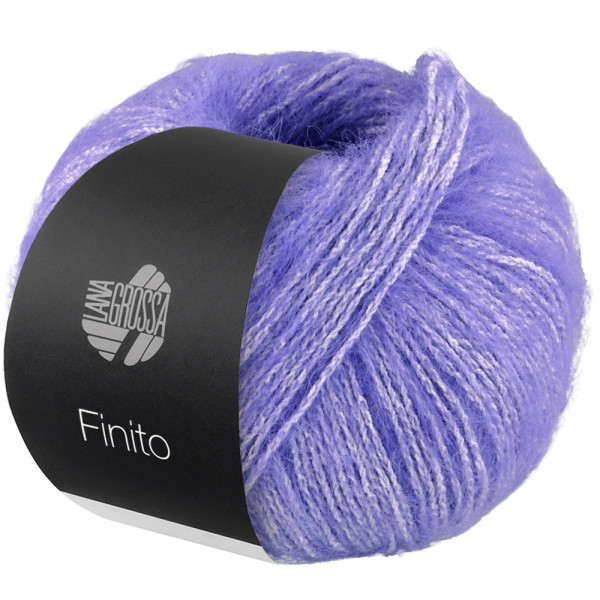 Lana Grossa Finito 011 Blaulila/Creme 50g