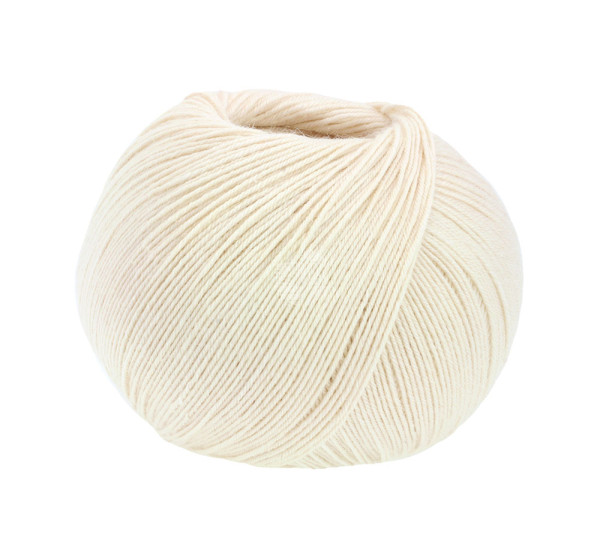Lana Grossa Meilenweit 100 Seta 030 Hellbeige