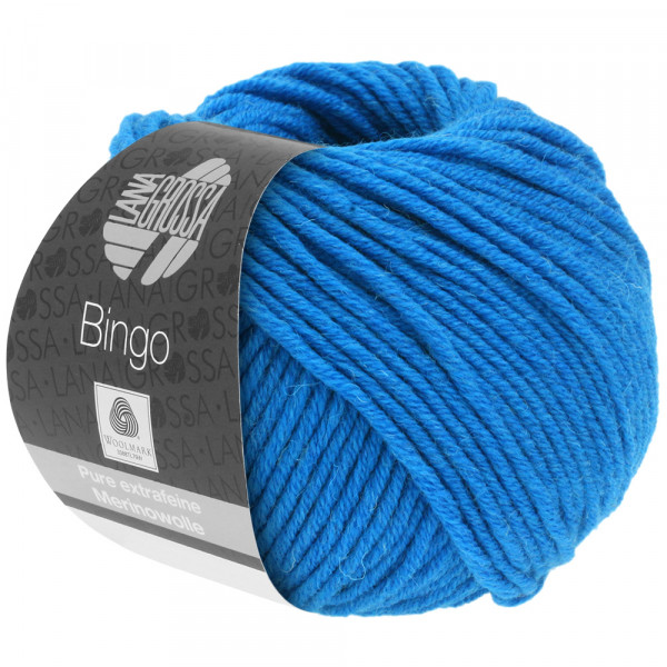 Lana Grossa Bingo 738 Blau 50g