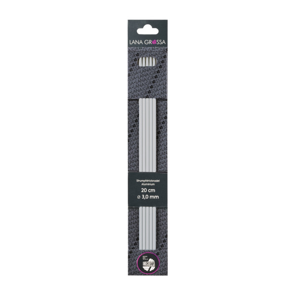 Lana Grossa Strumpfstricknadel Aluminium 20-4.0