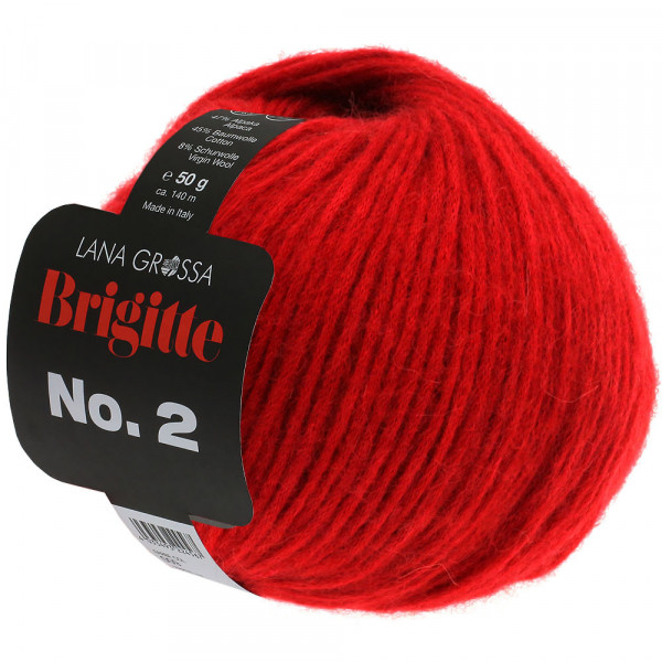 Lana Grossa Brigitte No.2 009 Rot 50g