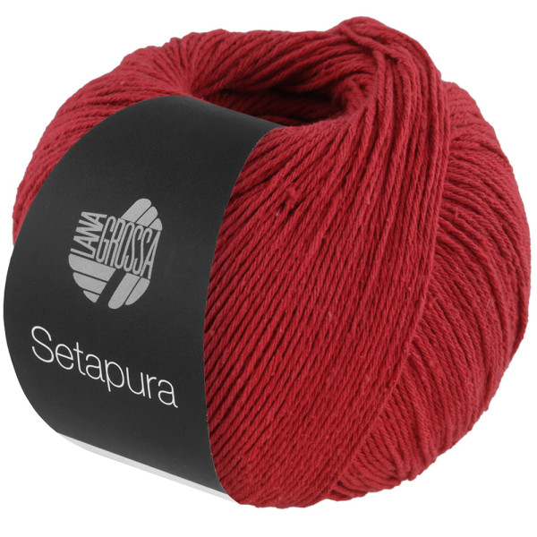 Lana Grossa Setapura 009 Rot 50g