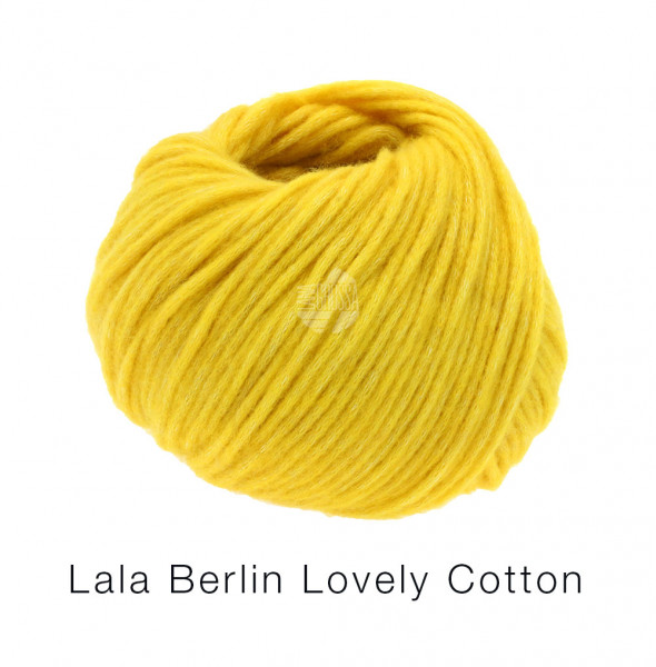 Lana Grossa Lala Berlin Lovely Cotton 015 Gelb 50g