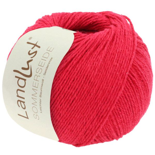 Lana Grossa Landlust Sommerseide 046 Feuerrot 50 g