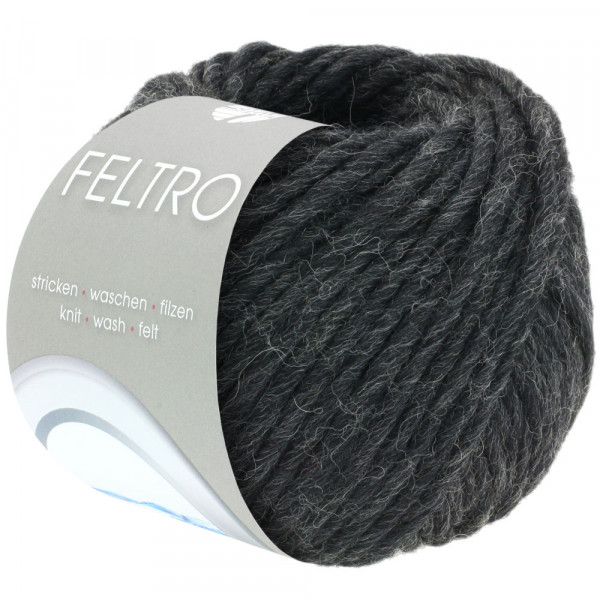 Lana Grossa Feltro 025 Anthrazit 50g