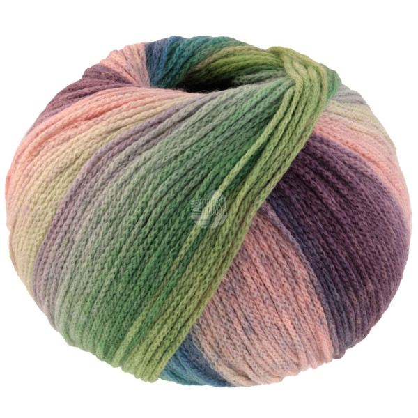 Farfalla 008 | Zartrosa/Rosa/Grau/Grünbeige/Hell-/Mittel- Dunkelgrün/Petrol/Rosenholz/Grauviolett