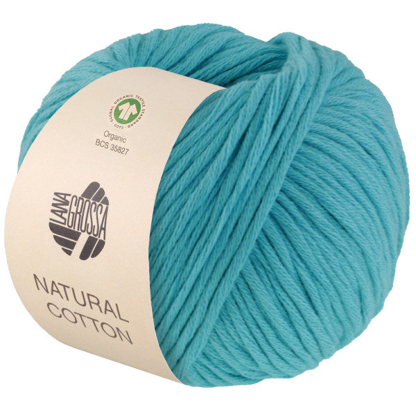Lana Grossa Natural Cotton Gots 016 Türkis