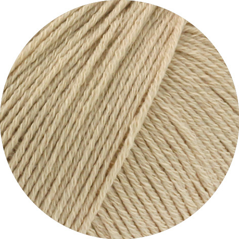 Lana Grossa Cotton Wool 010 Beige 50g