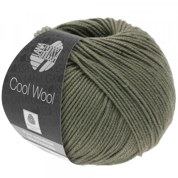 Lana Grossa Cool Wool 2000 2073 Khaki 50g