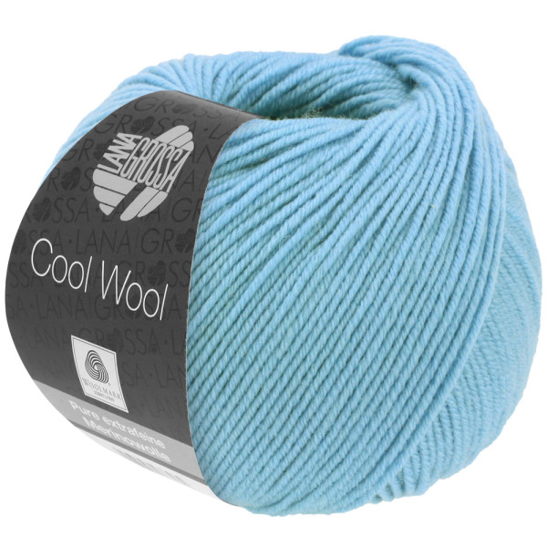 Lana Grossa Cool Wool 2000 2098 Himmelblau 50g
