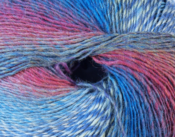 Lang Yarns Mille Colori Baby 106 Blau/Pink 50g