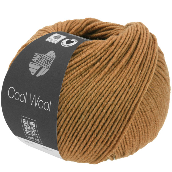 Lana Grossa Cool Wool 2000 Melange 1423 Karamell meliert 50g
