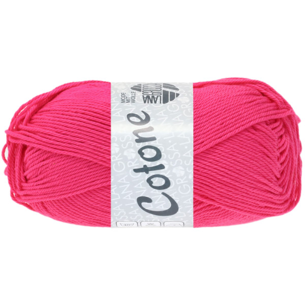 Lana Grossa Cotone Neon 216 Neonpink 50g