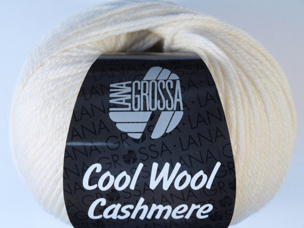Lana Grossa Cool Wool Cashmere - Wollweiß