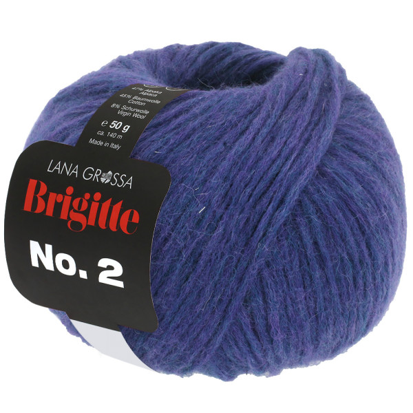 Lana Grossa Brigitte No.2 053 Blauviolett 50g