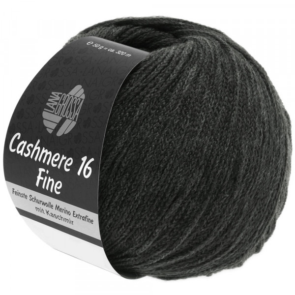 Lana Grossa Cashmere 16 Fine 017 Anthrazit 50g