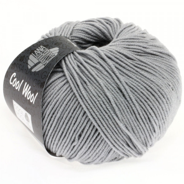 Lana Grossa Cool Wool 2000 589 Steingrau 50g