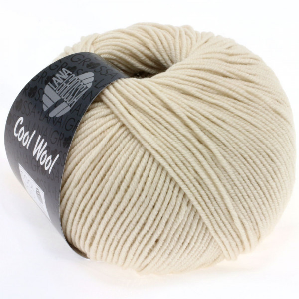 Lana Grossa Cool Wool 2000 590 Natur 50g