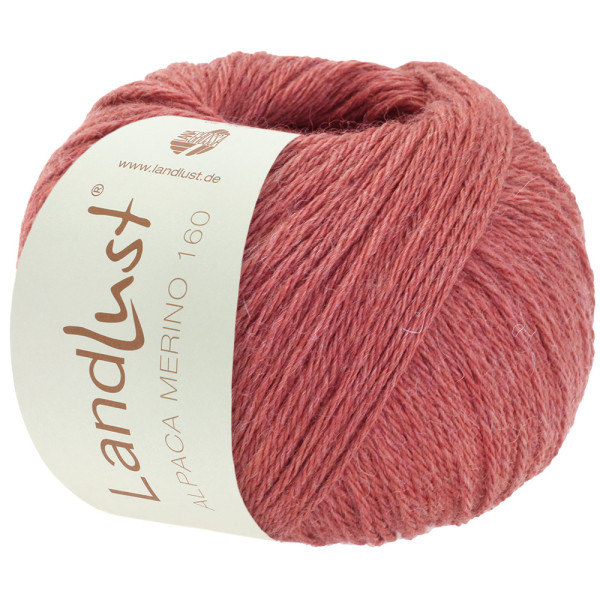 Lana Grossa Landlust Alpaka Merino 160 427 Lachsrot 50g