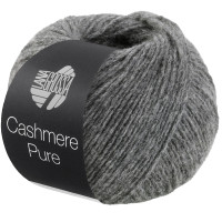 Lana Grossa Cashmere Pure 006  Mittelgrau 25g Lana Grossa Cashmere Pure 006  Mittelgrau 25g