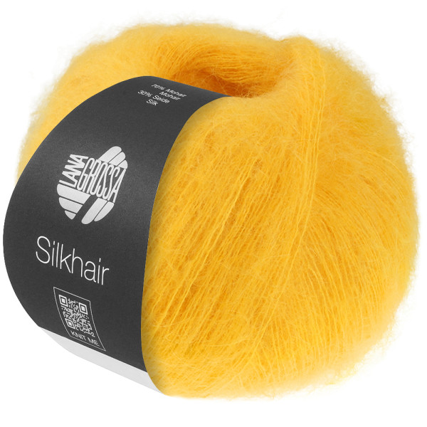 Lana Grossa Silkhair 221 Dottergelb 25g