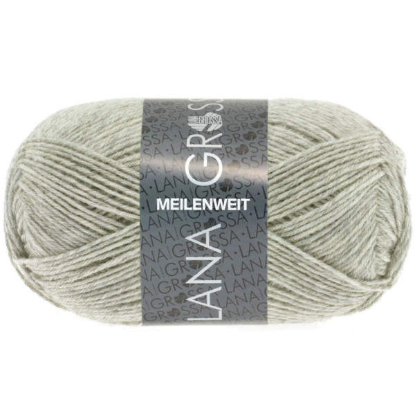 Lana Grossa Meilenweit 50 1102 Natur meliert 50g