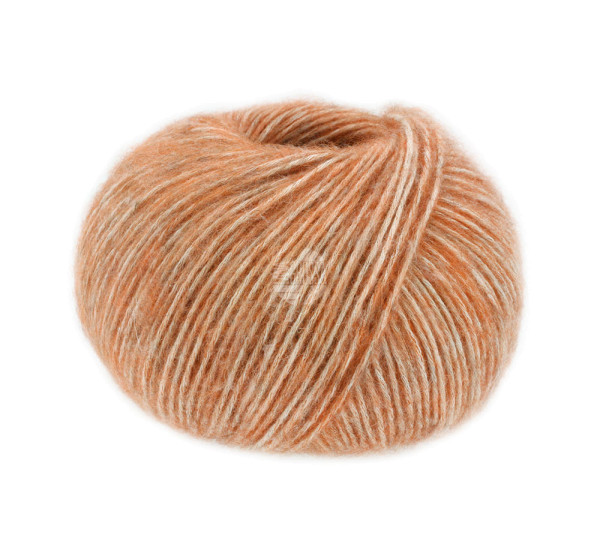 Lana Grossa Natural Alpaca Pelo 010 Rost meliert 50g