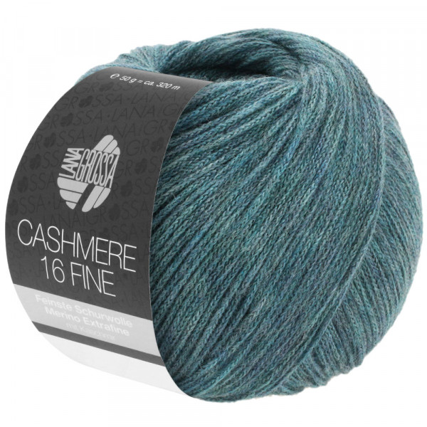 Lana Grossa Cashmere 16 Fine 040 Petrolgrün 50g