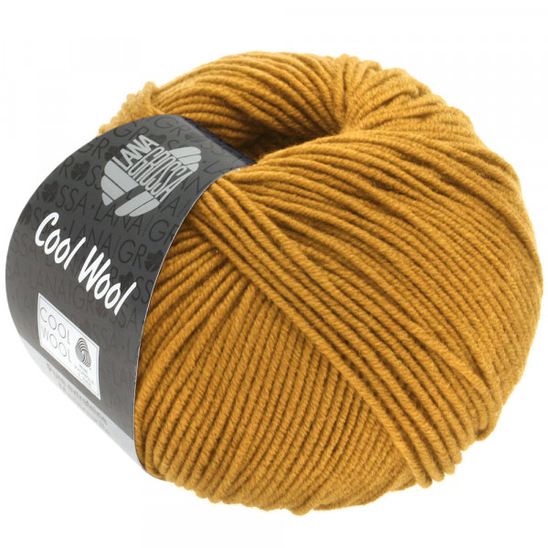 Lana Grossa Cool Wool 2000 2035 Honiggelb 50g