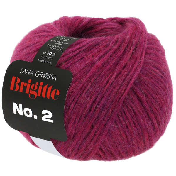 Lana Grossa Brigitte No.2 038 Fuchsia 50g