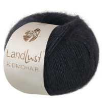 Lana Grossa Landlust Kidmohair 010 Anthrazit 25g Lana Grossa Landlust Kidmohair 010 Anthrazit 25g