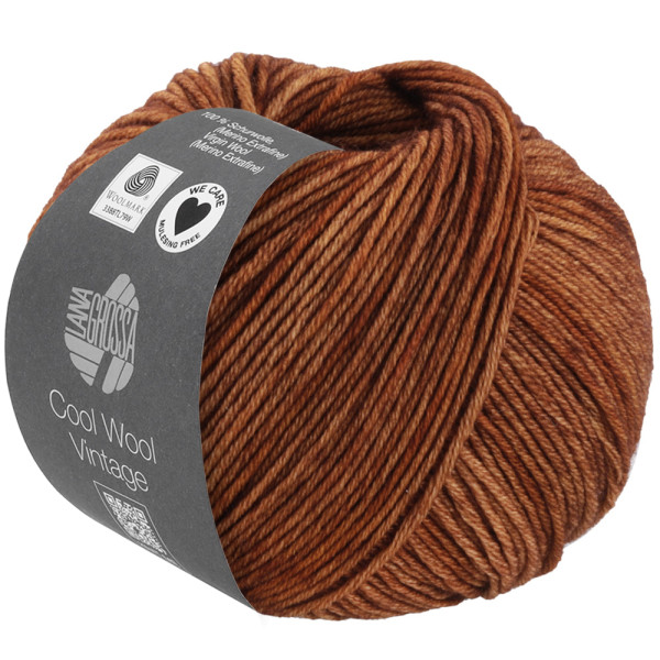 Lana Grossa Cool Wool Vintage 7383 Rehbraun 50g