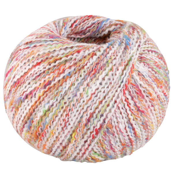Lana Grossa Maglia 011 Weiß/Orange/Limette/Gelb/Blau/Grün/Rot 50g