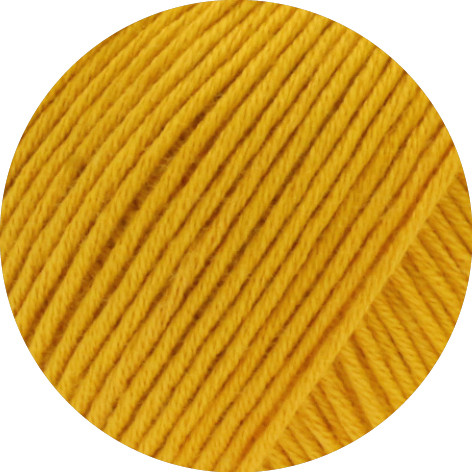 Lana Grossa Landlust Baumwolle Gots 006 Goldgelb 50g