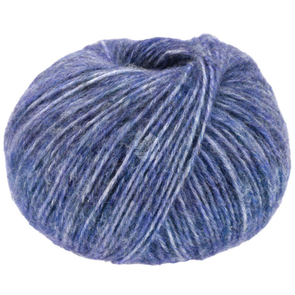 Lana Grossa Natural Alpaca Pelo 034 Blau meliert